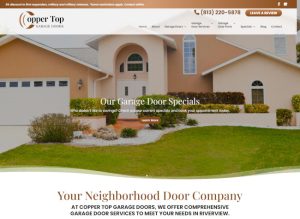 Copper Top Garage Doors