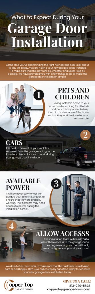What to Expect During Your Garage Door Installation